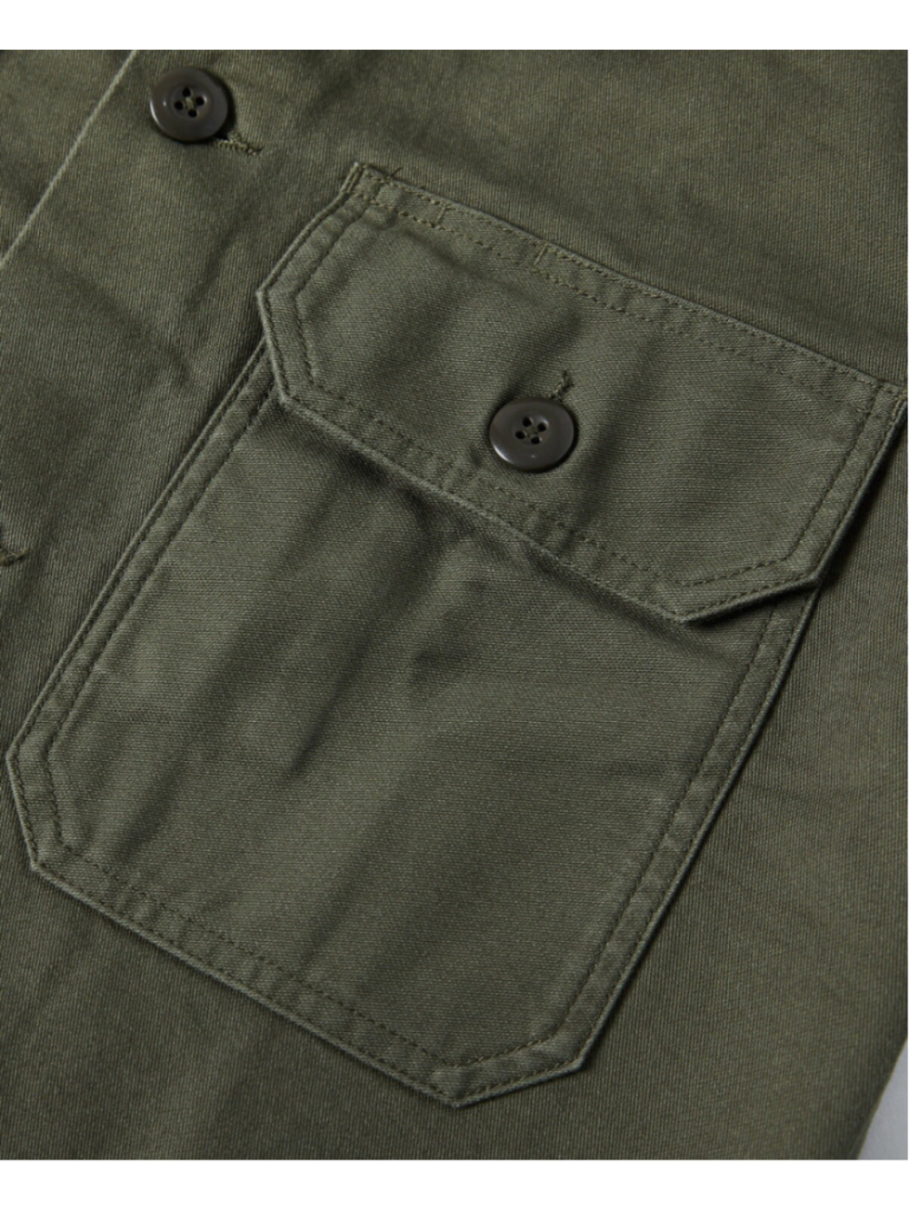 USA Ship 1963 US Army OG-107 Fatigue Utility Shirt Non Stock Mfg. L🇺🇸SHIP - Picture 4 of 5
